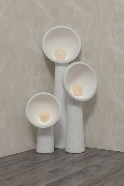 侘寂落地灯3D模型下载